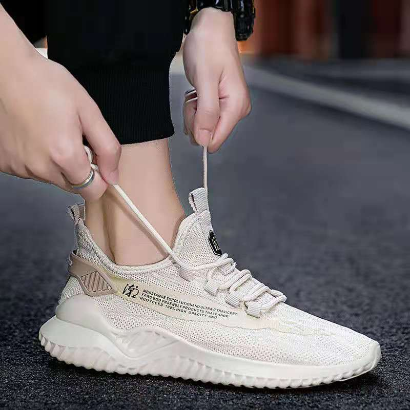 New Youth Men's Sports Shoes Versatile Casual Running Fashion Cloth Shoes - Image 2